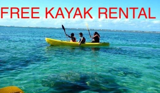 Ken'S Beachfront Cafe & Lodge, Bl2, Oceanfront And Free Canoe Rental Onna Exterior photo